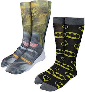 Batman And The Logo Socks Set
