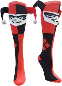 Harley Quinn Jester Socks