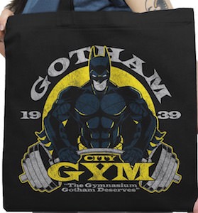 Gotham City Gym Tote Bag