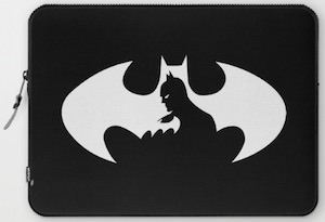 Batman In The Logo Laptop Sleeve