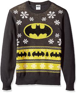 Batman Logo And Tree Christmas Sweater