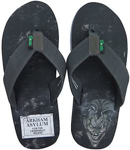 Joker Arkham Asylum Flip Flops