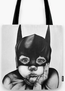 Bat Boy Tote Bag