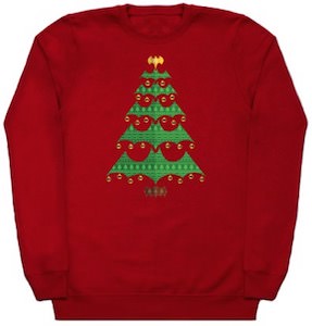 Batman Logo Tree Christmas Sweater