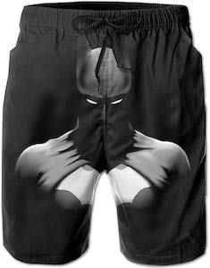 Black Batman Swim Trunks