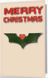 Batman Merry Christmas Greeting Card