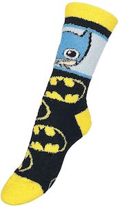 Batman Chibi Style Fuzzy Socks