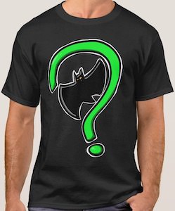 Riddler Meets Batman Logo T-Shirt