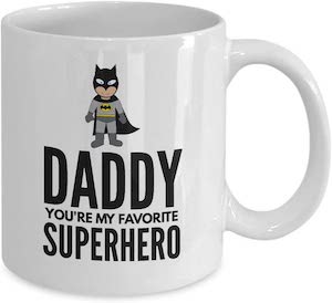 Batman Daddy You’re My Favorite Superhero Mug